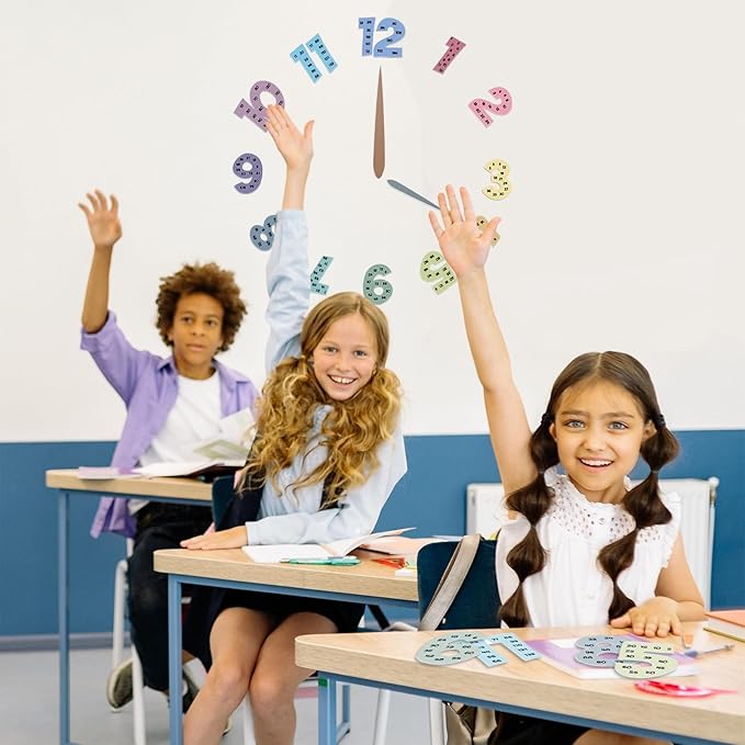 WANYISHUN 12 PCS Multiplication Chart Posters for Kids, Number Multiplication Posters from 1 to 12, Math Classroom Decor Skip Counting Chart, For Home, Classroom & Educational Learning Activities