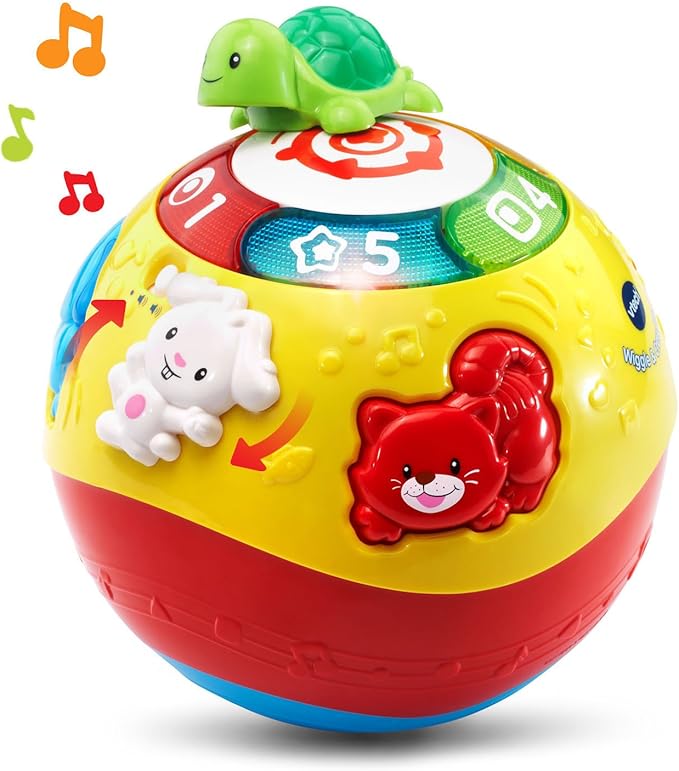 VTech Wiggle and Crawl Ball, Multicolor