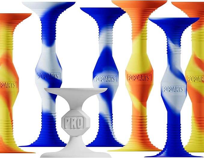 Popdarts PRO Pack Game Set (Fire & Ice) - Indoor, Outdoor Suction Cup Throwing Game - Competition with a POP