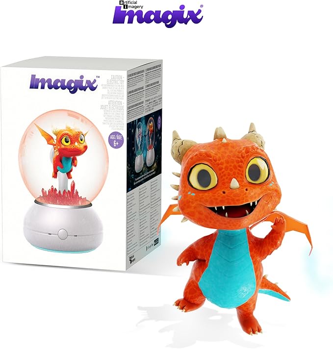 Imagix Crystal Ball Interactive Holographic Display for Kids Ages 6 and Up
