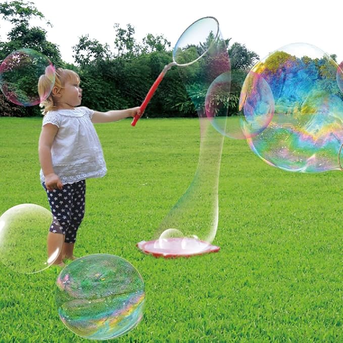 Big Bubble Bottle 12 Pack - 4oz Blow Bubbles Solution Novelty Summer Toy - Activity Party Favor Assorted Colors Set