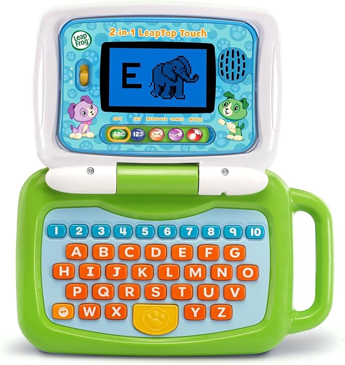 LeapFrog 2-in-1 LeapTop Touch, Green