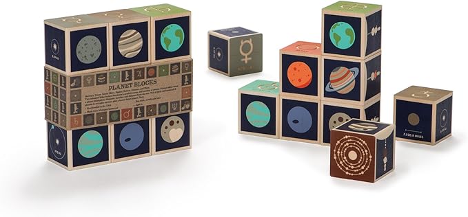 Uncle Goose Planet Blocks - Made in The USA