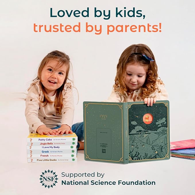 Cali's Books Brazilian Nursery Rhymes Book - Sound Books for Toddlers 1-3 Years Old, Interactive & Educational Music Toys for Bilingual Children with Lyrics & Translations, Musical Kids