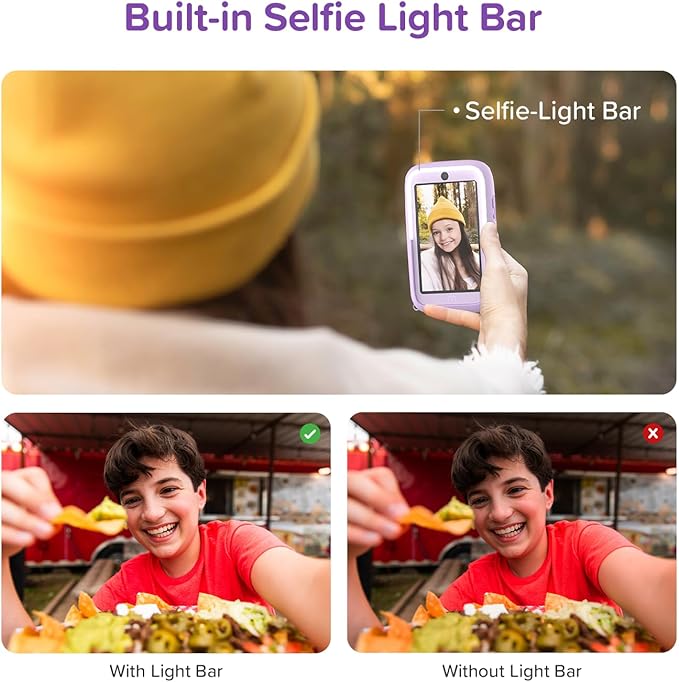 myFirst Camera 50 Kids' Digital Camera 20MP Photos 1080P Video, Purple