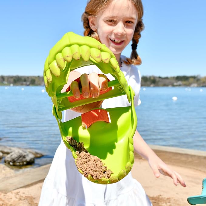 HABA Dinosaur Sand Glove - Ultimate Beach Toys for Kids 3-5, Award-Winning Sandbox Toys & Play Artifact for Digging and Excavation