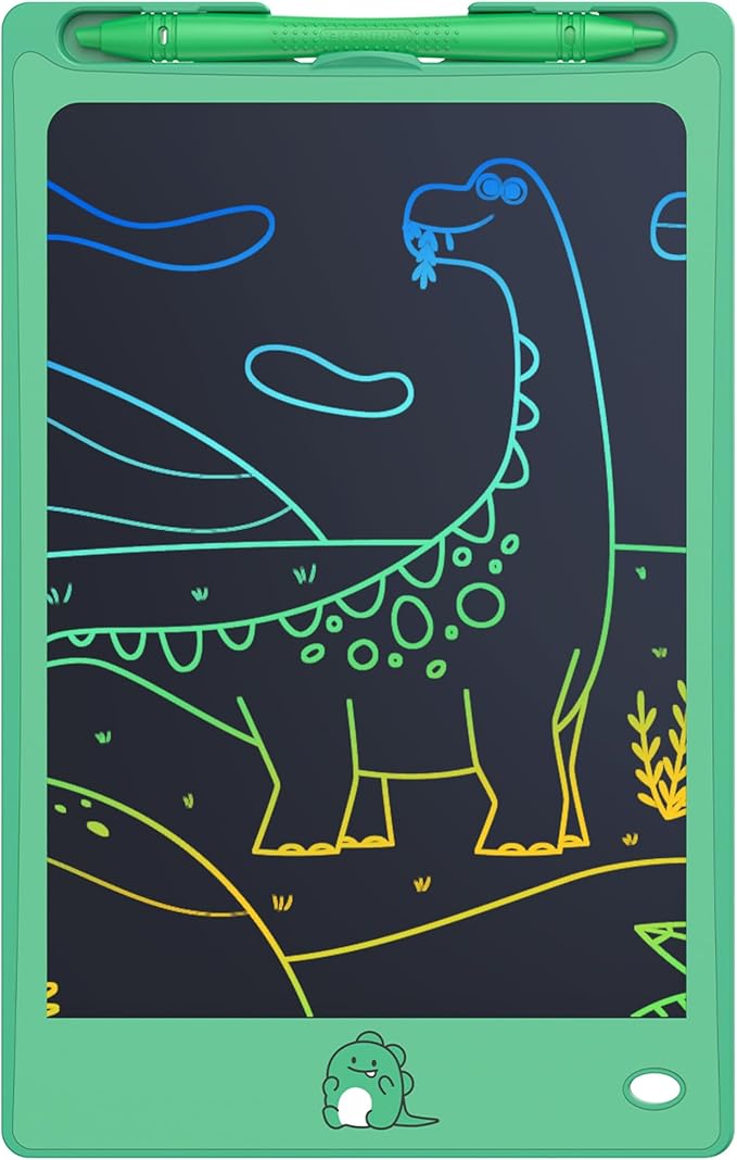 FLUESTON Toys LCD Writing Tablet Toddler,Toys for Boys Girls 3 4 5 6 7 8year,8.8 Inch 1pcs in 1 Pack Drawing Pad Toy Easter Basket Stuffers for Kids,Drawing Tablet Doodle Board Cute Dinosaur