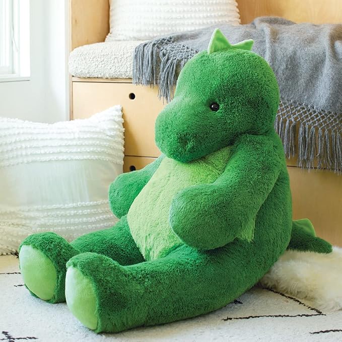 Vermont Teddy Bear Giant Dinosaur Stuffed Animal - 4 Foot T-Rex Plush Toy from Giant Cuddle Collection, Adorable Dinosaur Stuffed Animal for Kids & Adults - Perfect Giant Plush Toy for All Ages