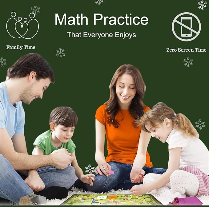 Pet Me Multiplication and Division Game - Fun Math Board Game for 5 - 9 Year Olds, Easy Start STEM Toy, Perfect Educational Gift for Kids (Girls & Boys), Homeschoolers, Grade 1 and Up