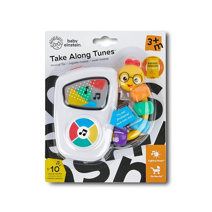 Baby Einstein Take Along Tunes Musical Toy, Ages 3 Months +