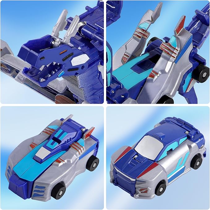 Car Toy A Transforming. When Two Cars Collide They Transform. It's Really an Amazing Toy transformable car Robot Suitable for Boys and Girls