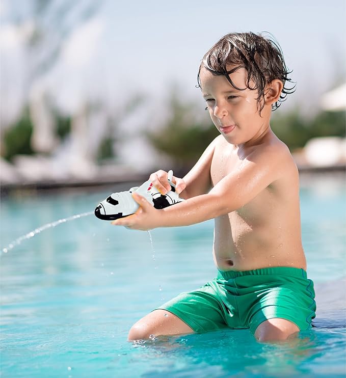 DolliBu Space Shuttle Model Bath Buddy Squirter Toy - Floating Rubber Space Themed Bath Toy for Pool or Bathtub, Cute Bathroom Toys for Toddlers, Babies, and Kids - 3 Inches