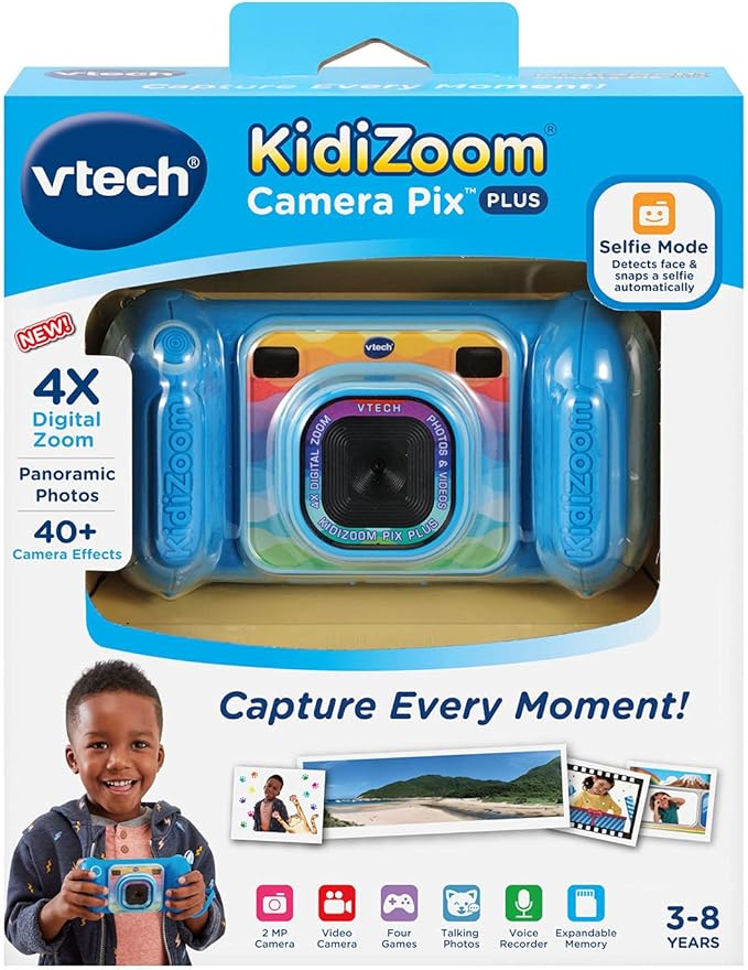 VTech KidiZoom Camera Pix Plus, Blue