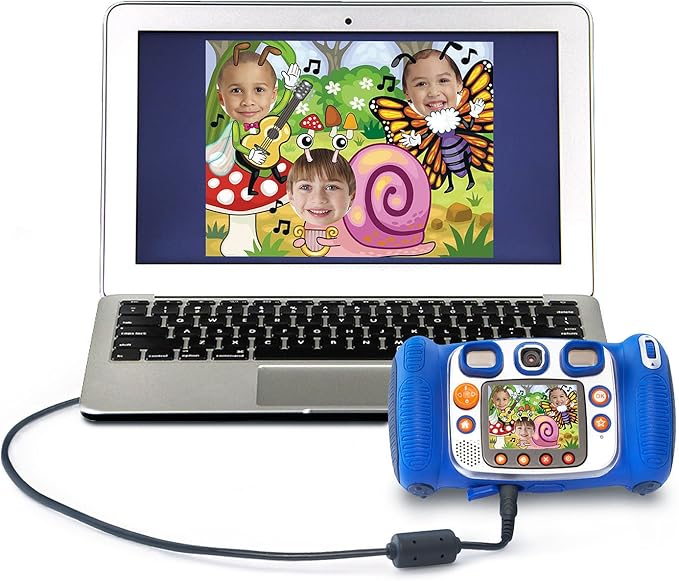 VTech Kidizoom Duo Selfie Camera, Blue