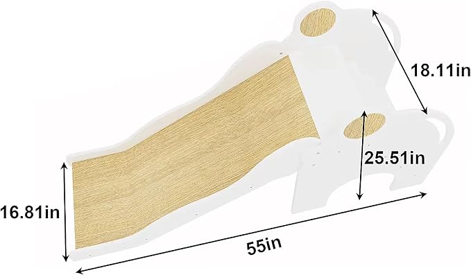 Avenlur Nima Indoor Slide - Elephant Shape Montessori Waldorf Style - Safe, Sturdy, and Reliable - Perfect Indoor Play Space for Developing Motor Skills and Balance in Toddlers and Kids Ages 1 to 5yrs