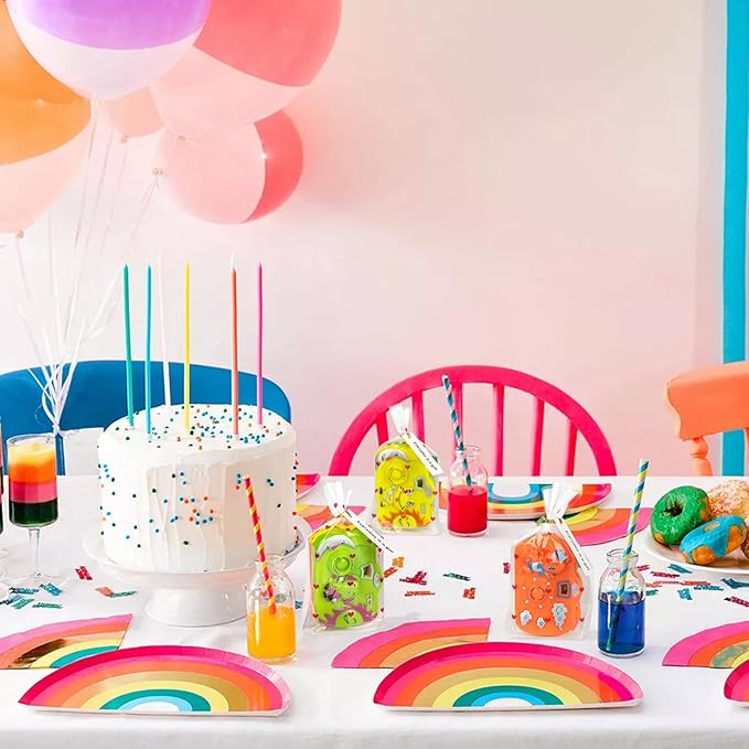 18Pcs Kids Toy Camera Set, 3 Color 6 Animal Patterns Viewfinder Camera Bulk for Goodie Bags Fillers Stuffers Return Gifts for Kids Toddlers Birthday Party Favors Age 1-3 3-5 Years Pretend Play Props