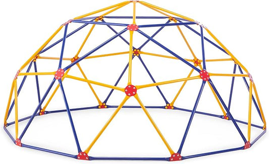 EASY OUTDOOR Space Dome Climber – Rust and UV Resistant Steel – 1000 lb. Capacity – for Kids Ages 3 to 9