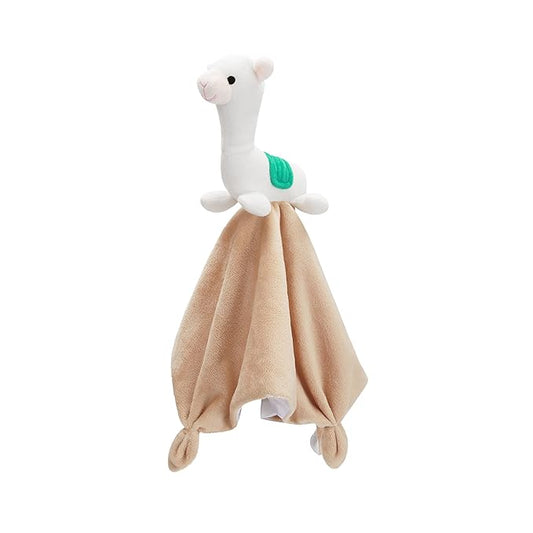 Pro Goleem Llama Security Blanket Soft Loveys for Babies Boys and Girls Newborn Lovie Infant Blankie Llama Baby Snuggle Toy Stuffed Animal Baby Gifts 14 Inch