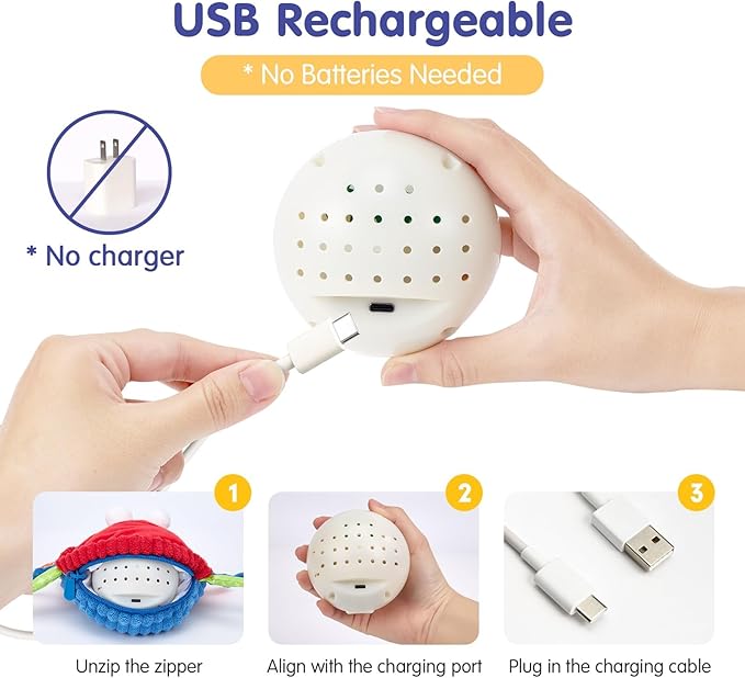 hahaland Baby Toys 6+ 12-18 Months - Crawling Musical Dancing Walking Moving Bouncing Learning Crab Tummy Time Toy Sensory Toddler Toys for 1-3 Year Old Christmas Birthday Gifts Stocking Stuffers