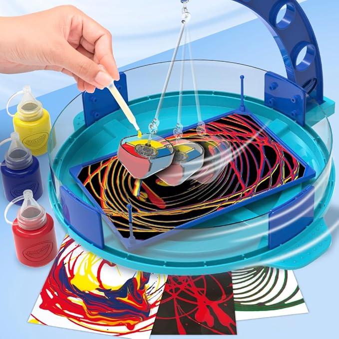 Crayola Paint Pendulum (30pcs), Washable Paint Kit, Kids Arts & Crafts, Art Toys for Girls & Boys, Gift for Kids, Ages 7+