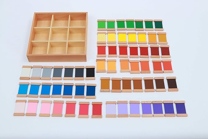 Adena Montessori Color Tablets(3rd Box) - Montessori Color Box Materials Sensorial Educational Tools