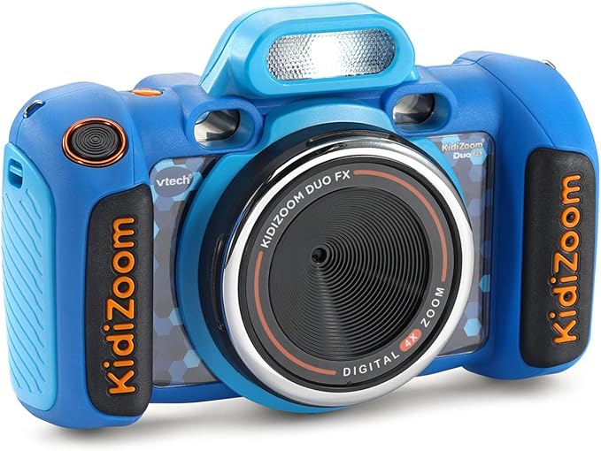 VTech KidiZoom Duo Camera FX Kids Digital Dual Cameras, Blue