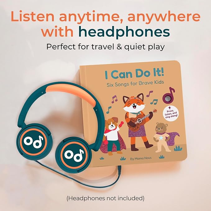 Cali's Books by Mother Moon Sound Book for Toddlers 1-3 (I Can Do It)