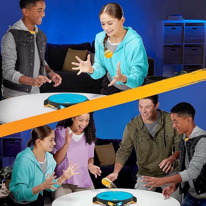 Hasbro Games Rebounce Game | Indoor and Outdoor Electronic Action Game for Kids, Teens, and Adults | Ages 8+ | 2 to 6 Players | 10 Mins. | Family Travel Games