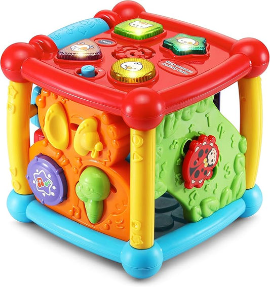 VTech Busy Learners Activity Cube (Frustration Free Packaging)