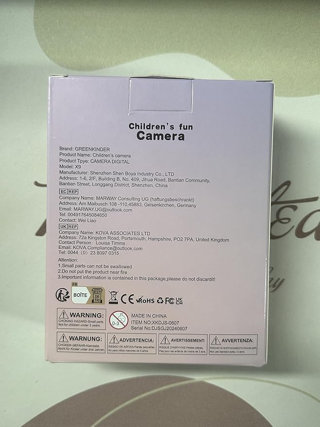 Kids Camera Toys Digital Camera for Girls Boys, Christmas Birthday Gifts for Kids Age 3-12, Selfie 1080P HD Video Digital Camera for 3 4 5 6 7 8 9 10 Year Old Girls with 32GB TF Card