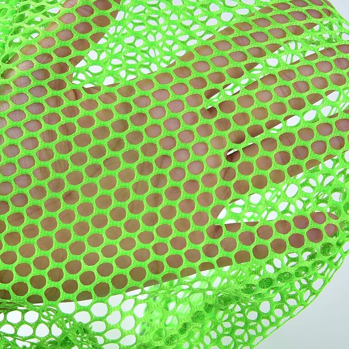 Coopay 4 Pieces Fishing Net Catching Bug Fish Butterfly Nets Beach Toys for Kids Outdoor Playing (Blue, Red, Orange, Green)