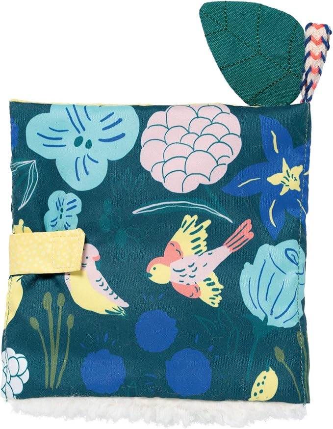 Manhattan Toy Songbird Soft Activity Pat Mat for Babies with Teether, Crinkle Paper and Baby-Safe Mirror