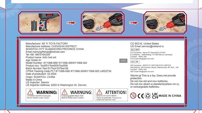 LOYO Kids Tool Set - Toddler Tool Set with Kid Tool Belt Tool Box & Electronic Toy Drill, Kids Construction Toys for Girls Boys Gift for Toddlers Girls Ages 3, 4, 5, 6, 7 Years Old