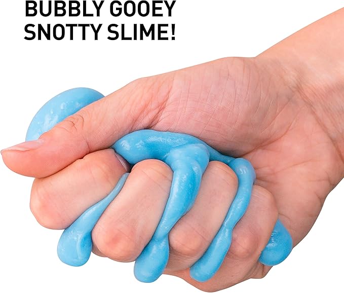 NATIONAL GEOGRAPHIC Mega Slime Kit & Putty Lab - 4 Types of Slime Plus 4 Types of Putty Including Magnetic, Slime Kit for Boys and Girls, Sensory Toy & Science Kit
