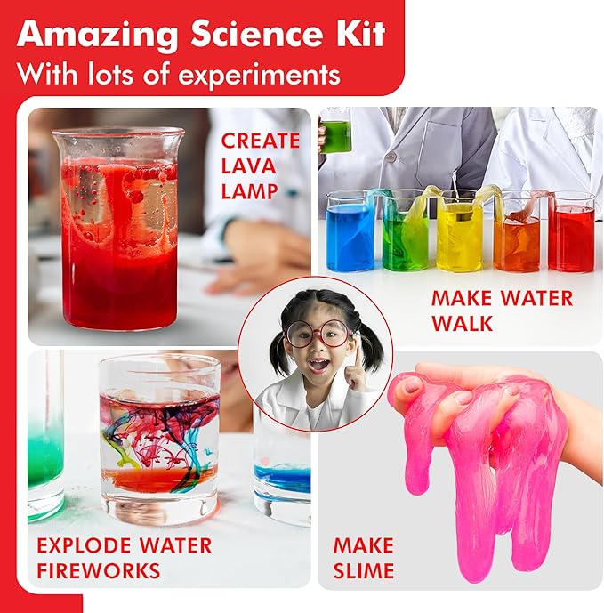 Doctor Jupiter Little Genius Kit for Boys & Girls 4-6 Year Olds | Educational Toys for 4-5-6 | Learning Toys for Toddlers | Preschool Learning Activities | STEM Toys | Science Experiments