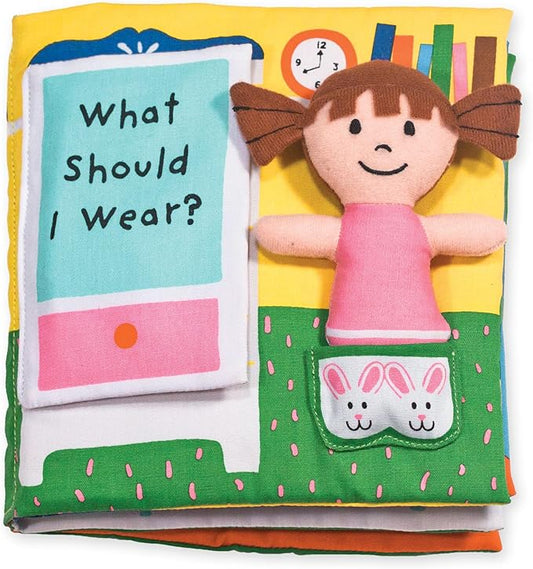 Melissa & Doug Soft Activity Baby Book - What Should I Wear?