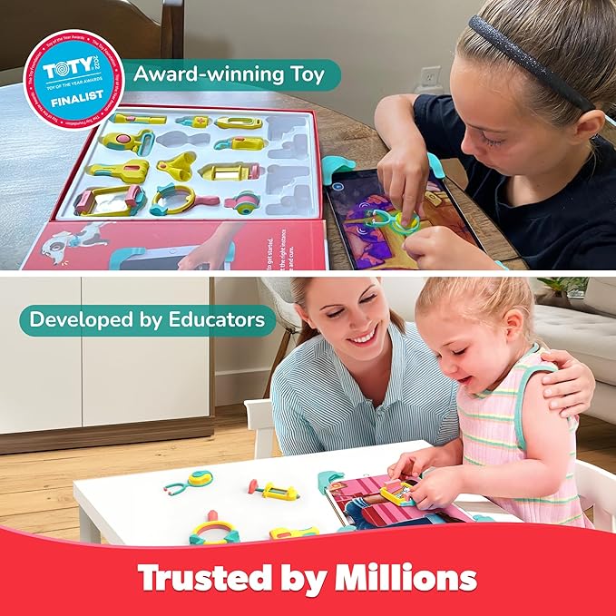 PlayShifu Doctor Kit for Kids – Tacto Doctor | Tech-Powered Pretend Playset with 12 Tools & 3 Games | STEM Learning Toy for Ages 4–10 | Roleplay Gift for Boys & Girls | Tablet Not Included