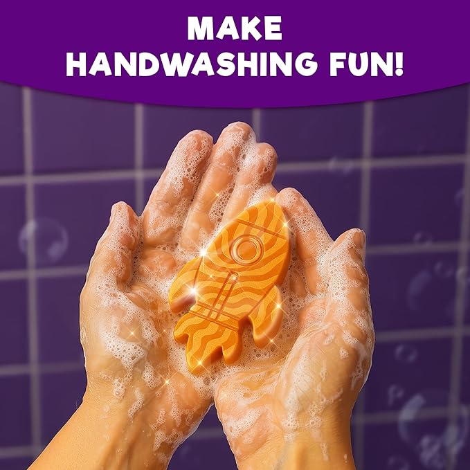 Doctor Jupiter Space Super Soaps - Soap Making Kit for Kids Ages 4+ | Science Kit for Kids 4-5-6–7-8-12 Year Olds | Birthday Gift Ideas for Boys & Girls, Space Toys, Summer Activities