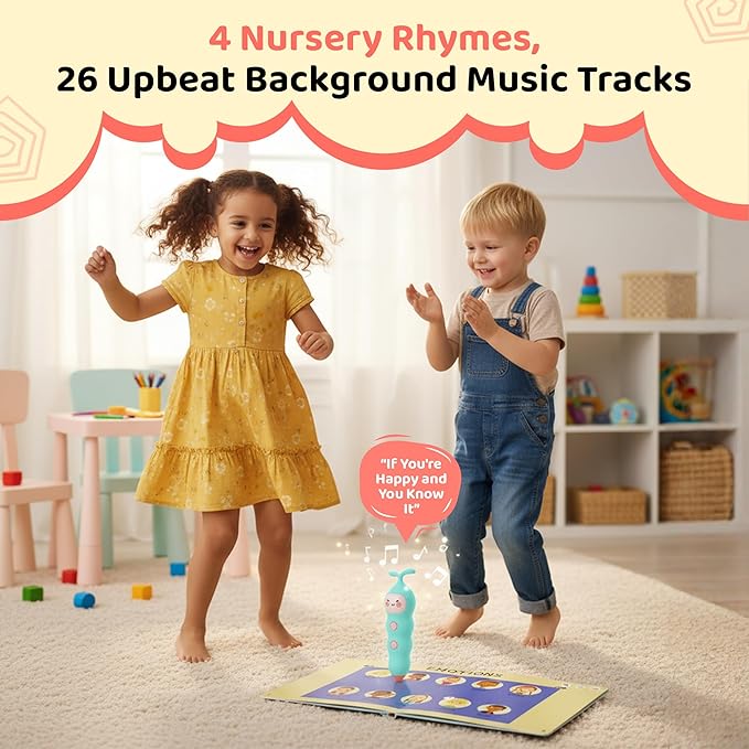 QuTZ Talking Pen Book Set, Learn to Read Sound Books, 8 Tap to Read Audio Books, 600+ Words & Fun Facts, 6 Phonics Story Telling Books, 700+ Interactive Games, Eletronic Educational Toy for Kids 3+