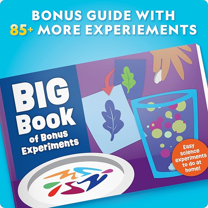 National Geographic Amazing Chemistry Set - Chemistry Kit with 100+ Science Experiments Including Crystal Growing and Reactions, Science Kit for Kids, STEM Gift for Boys and Girls (Amazon Exclusive)