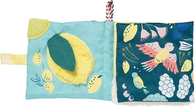 Manhattan Toy Songbird Soft Activity Pat Mat for Babies with Teether, Crinkle Paper and Baby-Safe Mirror