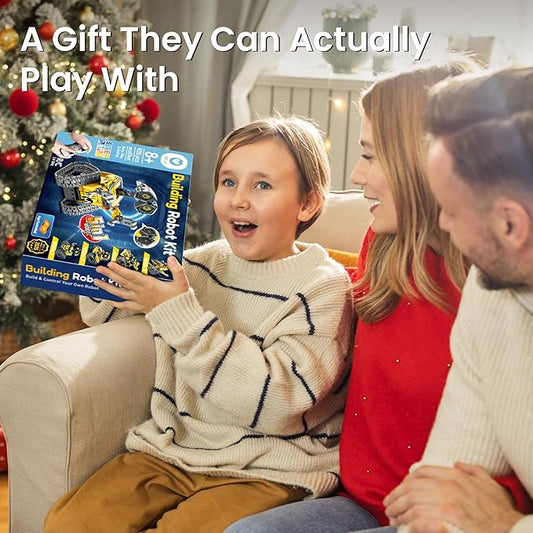 Sillbird Robot Building Kit with Remote Control for Boys Ages 8-14, Christmas STEM Coding Robotics Technic Toy Birthday Creative Gifts for Kids, Buildable 5in1 Models with 435 Pieces