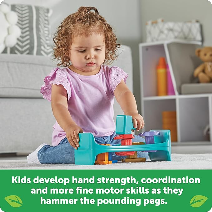 Learning Resources Seaside Pounding Bench, Seaside Game, Preschool Toddler Activities, Shape Sorter, Fine Motor Toys, Kids Hammer