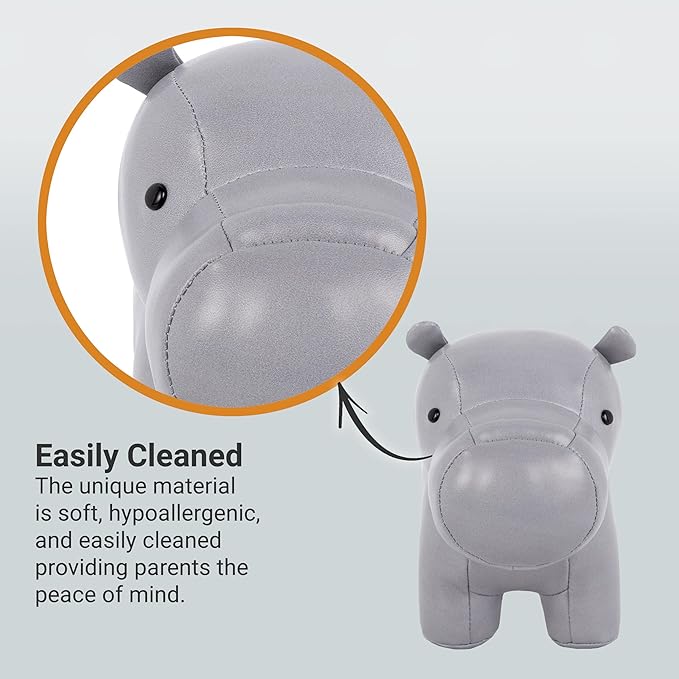 Little Big Friends Musical Baby Toy – Soft Plush Pull-String Cord Classical Toy for Baby & Toddlers | Soothing Stuffed Cuddly Animal Gift | Sam The Hippopotamus