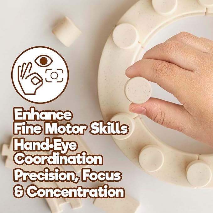 Taksa Toys Arch-Kid-Tech Roman Theater STEM Building Blocks Kit - 54-Piece Premium Educational Set for Kids Ages 7-10+ Years - Indoor Architectural Construction Games - Montessori Learning Toys