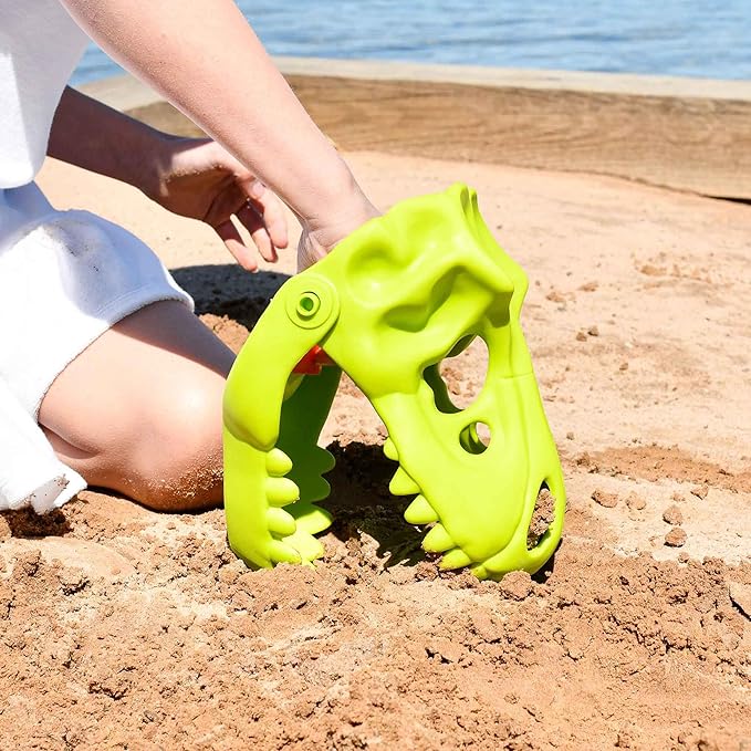 HABA Dinosaur Sand Glove - Ultimate Beach Toys for Kids 3-5, Award-Winning Sandbox Toys & Play Artifact for Digging and Excavation