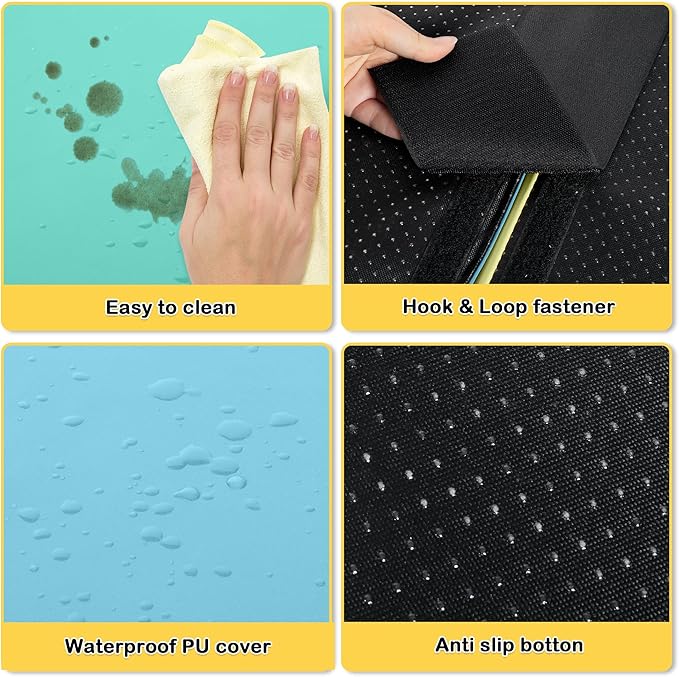 10 Piece Foam Climbing Blocks, Soft Climbing Toys for Toddlers, Lightweight Baby Climbing Gym, Indoor Baby Activity Play Set for Crawling Climbing and Sliding