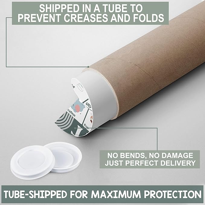 BEAWART ABC Alphabet Posters (Pack 4 - 16'x24'), Color Shape Number Chart for Classroom Decor, Educational Posters for Toddlers 1-3, Learning Chart for Preschoolers, Homeschool Supplies, Double Laminated (Retro Boho)