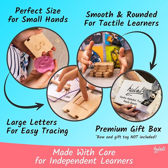 Montessori Letter Tracing Alphabet Learning Toy - Learn to Write Spelling & Tracing Letters Game Kids Ages 3-5 Sand Tray - Toddler Fine Motor Skills Toy 5 Year Old Home Schooling Material Pre-K