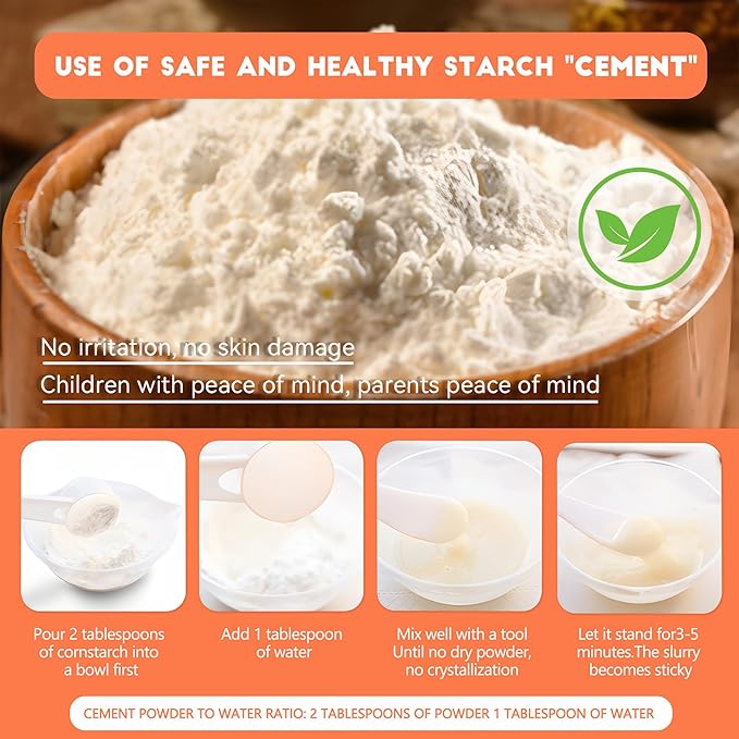 Brick and Mortar Construction Set, DIY Building Blocks for Kids Ages 6+, STEM Construction Kit, Versatile Creative Play, Great Birthday Gift